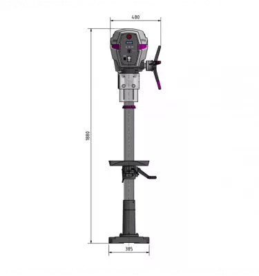 Optimum - wiertarka stojąca OPTIdrill DP 33 (3020640)