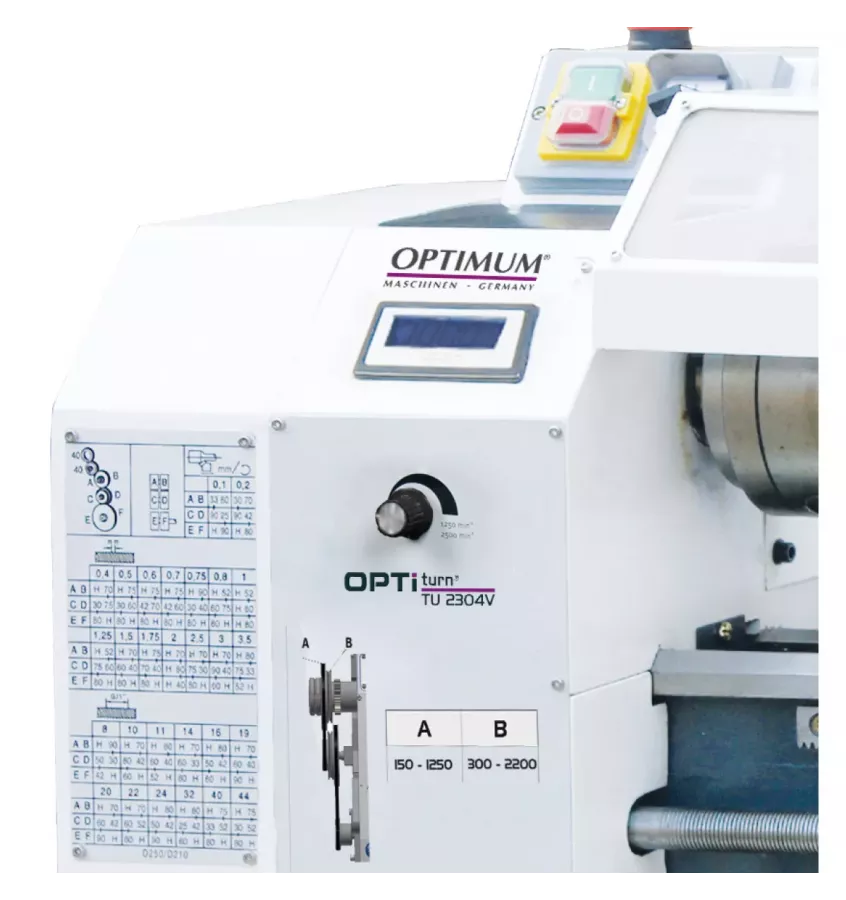 Optimum - tokarka OPTIturn TU 2304V (3420325)