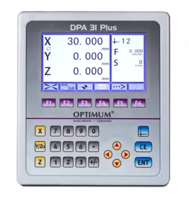 Optimum - precyzyjna tokarka do prowadnic i dyszli OPTIturn TH 4610D (3462110)