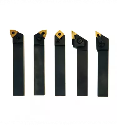 Optimum - zestaw narzędzi tokarskich HM 20 mm, 5-częściowy (3441670)