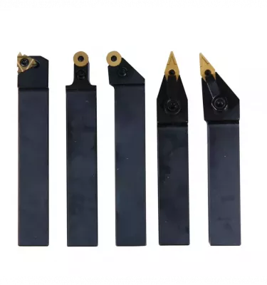 Optimum - zestaw narzędzi tokarskich HM 20 mm, 5-częściowy (3441617)