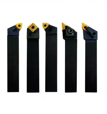 Optimum - zestaw narzędzi tokarskich HM 25 mm, 5-częściowy (3441672)