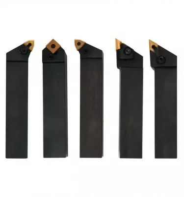 Optimum - zestaw narzędzi tokarskich HM 32 mm, 5-częściowy (3441674)