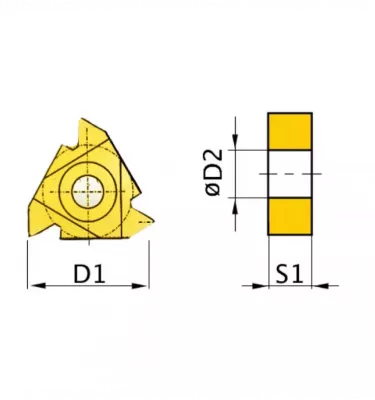 Optimum - wkłady wymienne HM ISO 16ER AG60 (3441703)