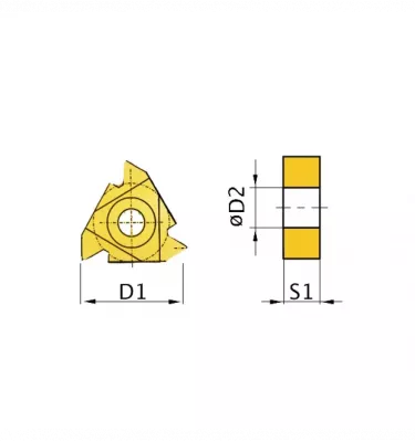 Optimum - wkłady wymienne HM ISO 16ER AG60 (3441703)