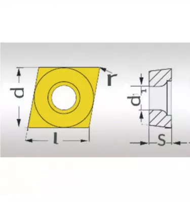 Optimum - wkłady wymienne HM ISO CCMT060204 (3441164)