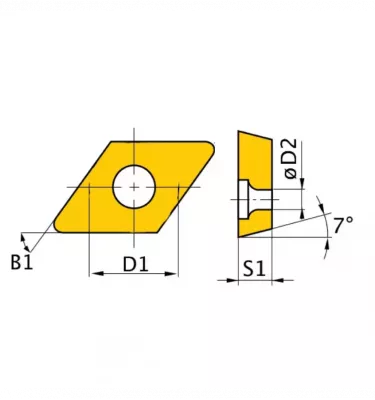 Optimum - wkłady wymienne HM ISO DCMT070204 (3441758)