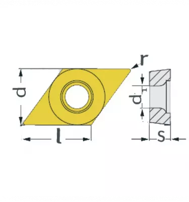 Optimum - wkłady wymienne HM ISO DCMT070204 (3441758)