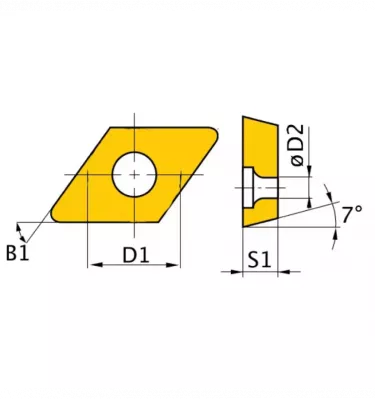 Optimum - wkłady wymienne HM ISO DNMG110408 (3441750)