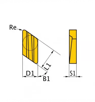 Optimum - wkłady wymienne HM ISO KNUX160405R (3441754)
