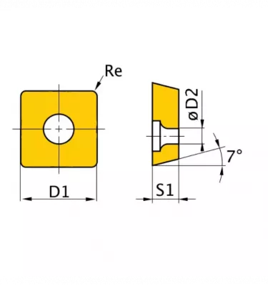Optimum - wkłady wymienne HM ISO SNMG150608 (3441757)