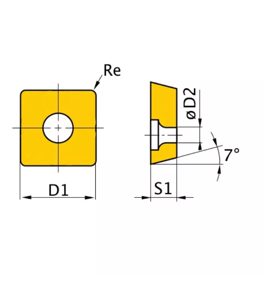 Optimum - wkłady wymienne HM ISO SNMG150608 (3441757)