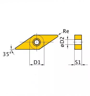 Optimum - wkłady wymienne HM ISO RNMG1605MO (3441704)