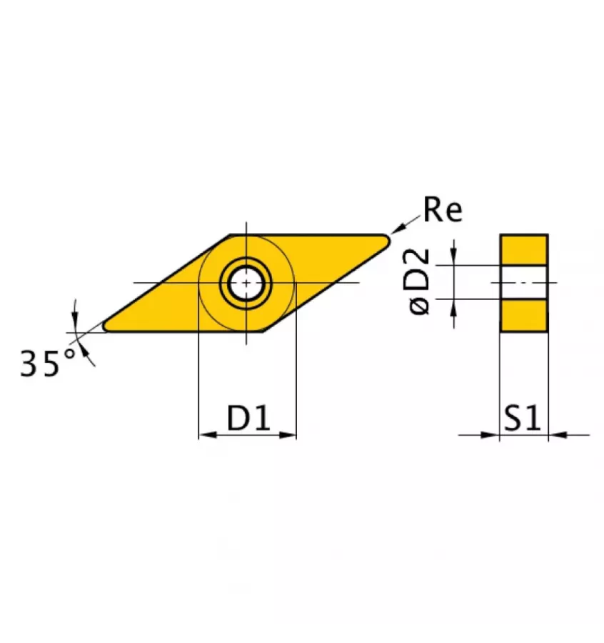 Optimum - wkłady wymienne HM ISO RNMG1605MO (3441704)