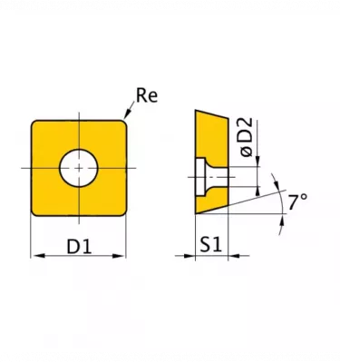 Optimum - wkłady wymienne HM ISO SCMT060204 (3441761)