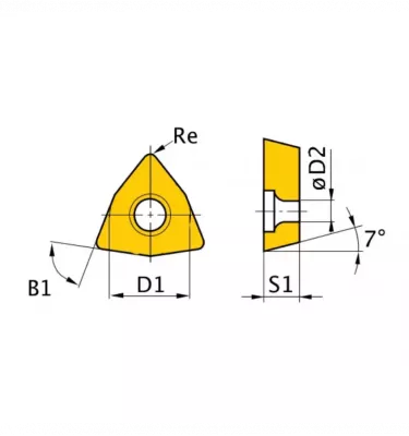 Optimum - wkłady wymienne HM ISO WCMT050308 (3441759)