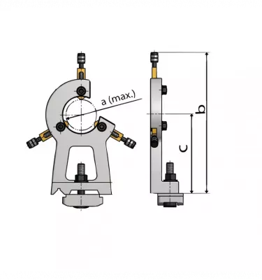 Optimum - stałe stabilne oparcie do TU 2004V (3440231)
