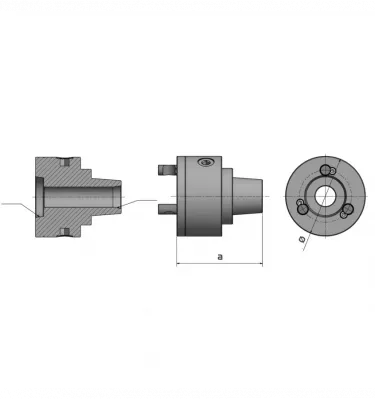 Optimum - uchwyt tulejkowy 5C - nr 4 (3441554)
