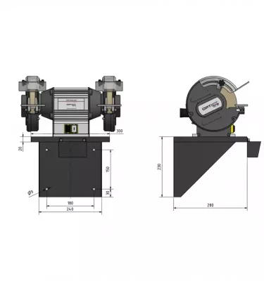 Optimum - wspornik ścienny do OPTIgrind QSM 150 do SM 250 (3107050)