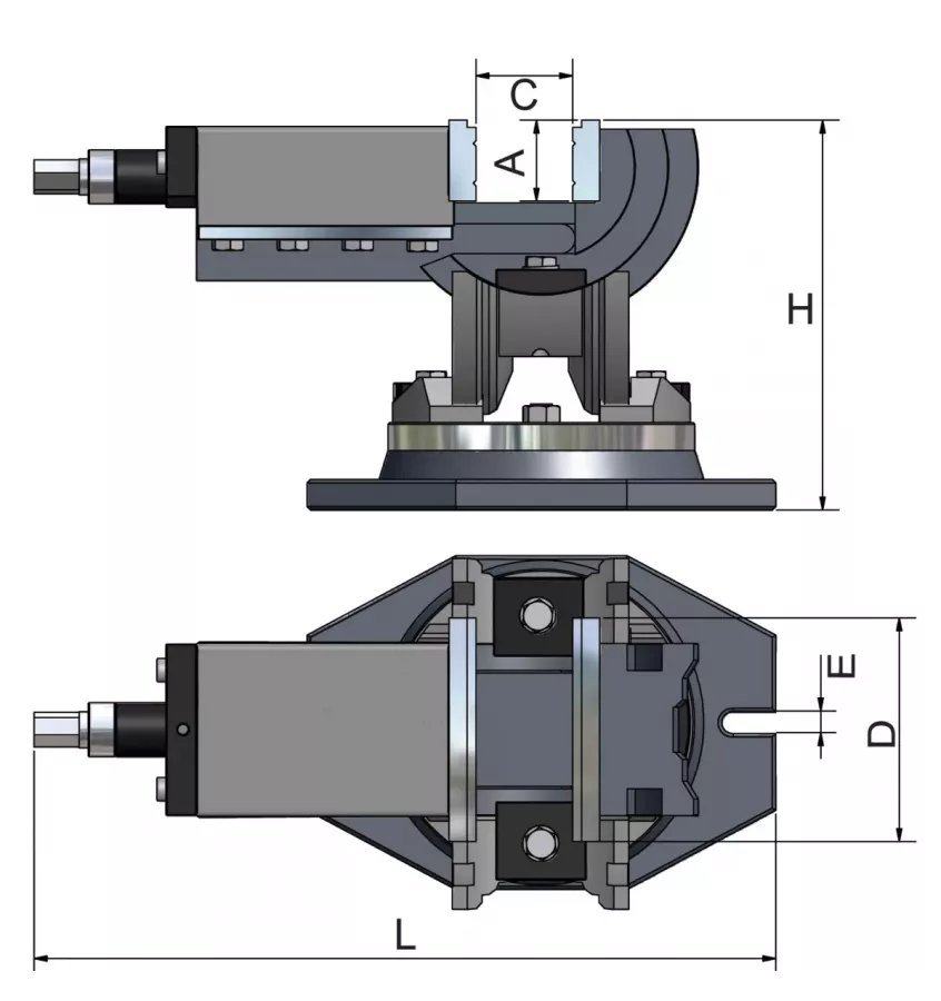 Optimum - imadło trójosiowe MV3-125 (3354178)
