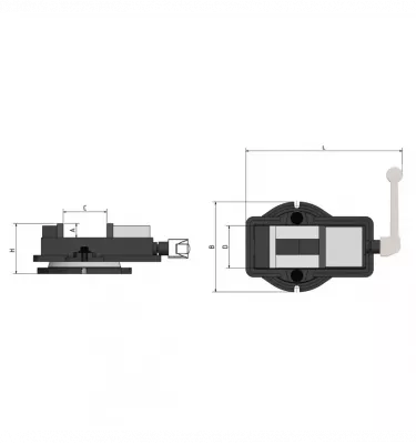 Optimum - imadło frezarki VMQ 125 (3354182)