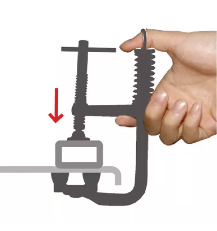Schweisskraft - zacisk śrubowy MSZ 90 (1790020)