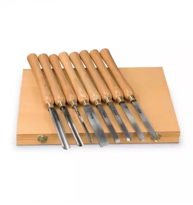 Holzstar - zestaw narzędzi tokarskich 8-częściowy (5931011)