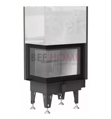 BeF - wkład kominkowy z płaszczem wodnym BeF Aquatic WH V 80 CL