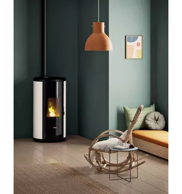 Cadel - piecyk na pellet Sound 7 Up antracytowy 7,0 kW