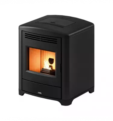 Cadel - piecyk na pellet Magritte 6 czarny 6,0 kW