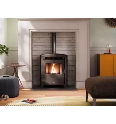 Cadel - piecyk na pellet Magritte 6 czarny 6,0 kW