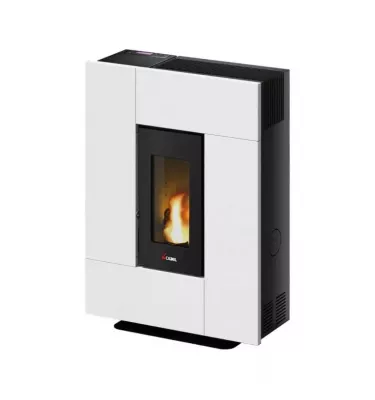 Cadel - piecyk na pellet Grace 7 biały 7,0 kW