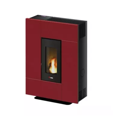 Cadel - piecyk na pellet Grace 7 bordowy 7,0 kW