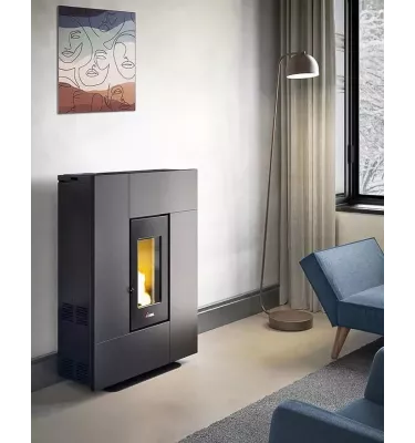 Cadel - piecyk na pellet Grace 7 bordowy 7,0 kW