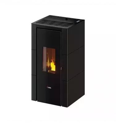 Cadel - piecyk na pellet Cristal 7 Up antracytowy 7,0 kW