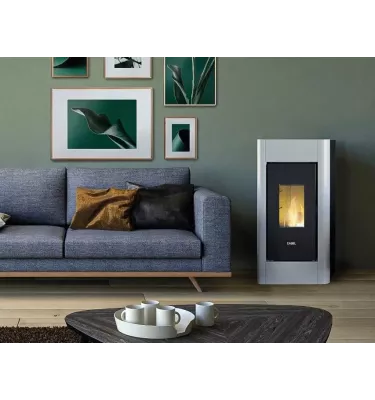 Cadel - piecyk na pellet Sweet 7 bordowy 7,0 kW