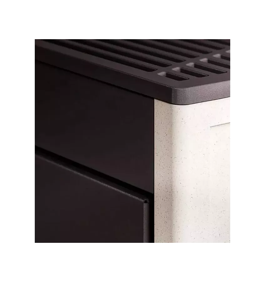 Cadel - piecyk na pellet Perla 7 antracytowy 7,0 kW