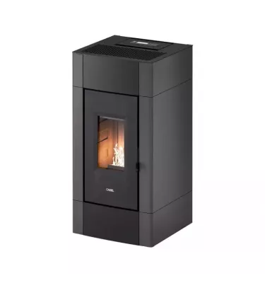 Cadel - piecyk na pellet Cristal 9 antracytowy 8,5 kW