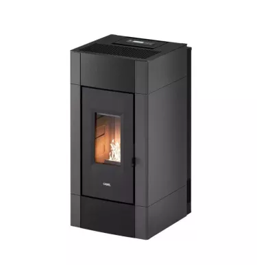 Cadel - piecyk na pellet Cristal Plus 9 antracytowy 8,5 kW