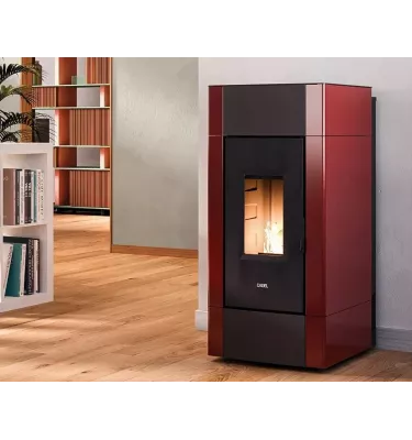 Cadel - piecyk na pellet Cristal Plus 9 antracytowy 8,5 kW