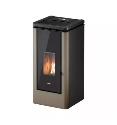 Cadel - piecyk na pellet Icon Plus 9 jasnobrązowy 8,5 kW