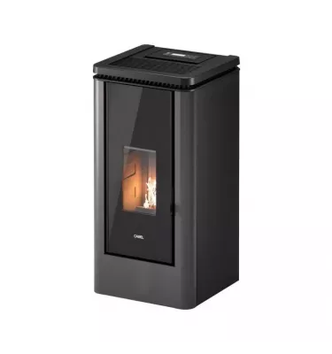 Cadel - piecyk na pellet Icon Plus 9 antracytowy 8,5 kW