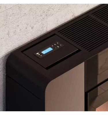 Cadel - piecyk na pellet Elle Plus 9 Flexit kamień Ossido Bruno 8,5 kW