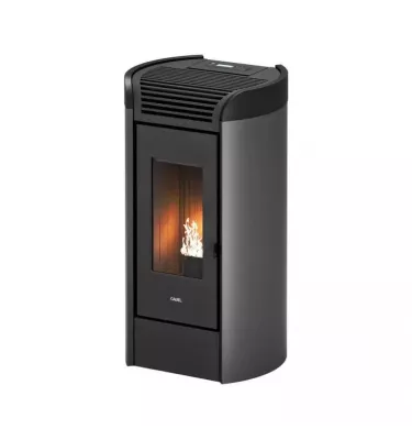 Cadel - piecyk na pellet Fenice 11 szary-antracyt 10,5 kW