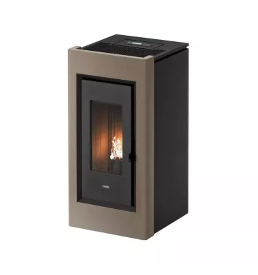 Cadel - piecyk na pellet Prince Plus 11 jasnobrązowy 10,5 kW
