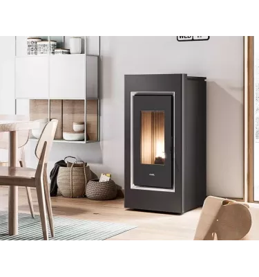 Cadel - piecyk na pellet Prince Plus 11 biały 10,5 kW