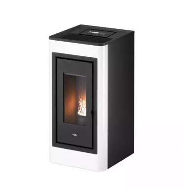 Cadel - piecyk na pellet Kobe Plus 11 biały 10,5 kW