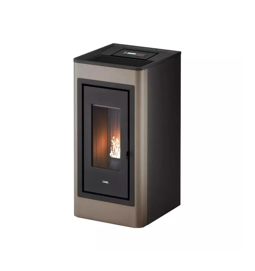 Cadel - piecyk na pellet Kobe Plus 11 jasnobrązowy 10,5 kW