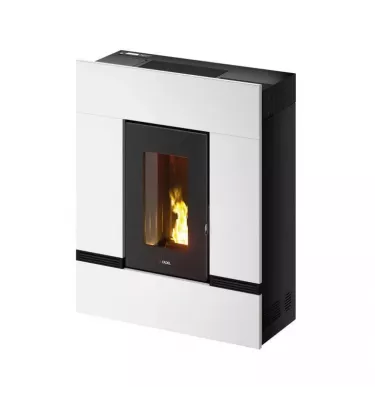 Cadel - piecyk na pellet Mithos Plus 14 Ps biały 14,0 kW