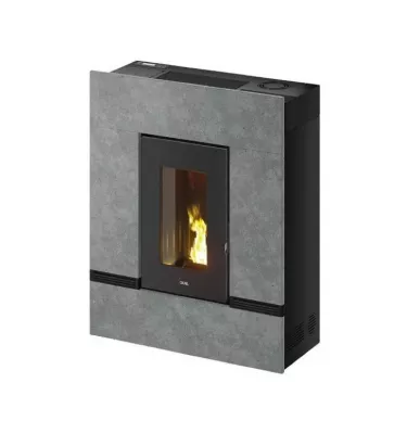 Cadel - piecyk na pellet Mithos Plus 14 Ps kamień Serpentino 14,0 kW